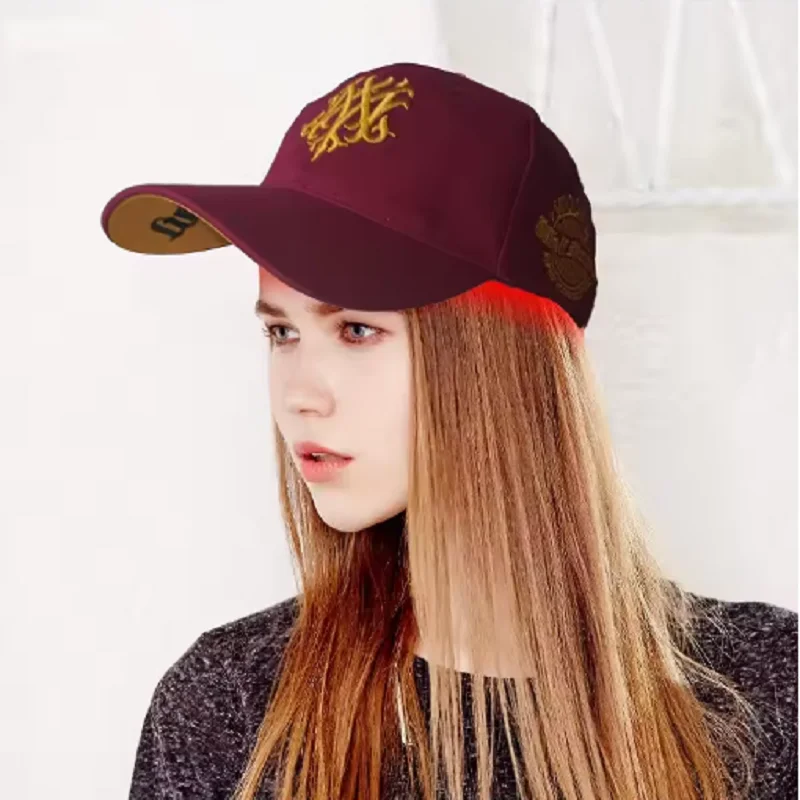 

276 durl wavelength laser cap red light therapy hair laser hat for hair growth red cap hair growth fast grow red light hat cap