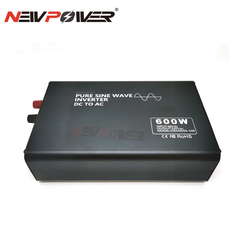 1200W 110V 120V 220V 230V 240V 600W 12V 24V 48V 60V 74V 84V DC to AC LCD Display Off Grid Pure Sine Wave Power Inverter Charger