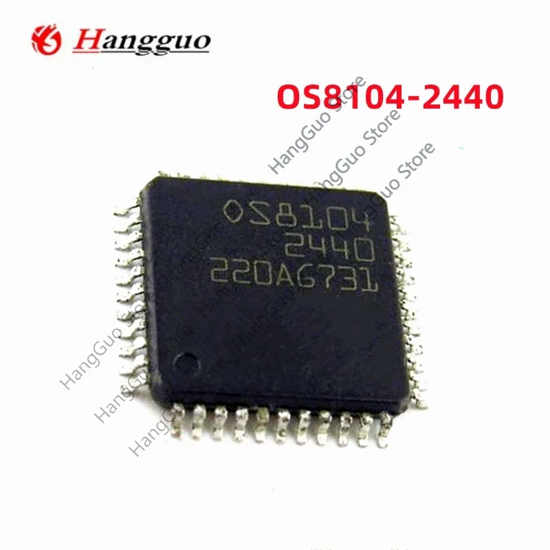 2PCS/Lot Original and brand new  OS8104 0S8104 QFP-44 For Audi Fiber amplifier fiber Decoding Chipset