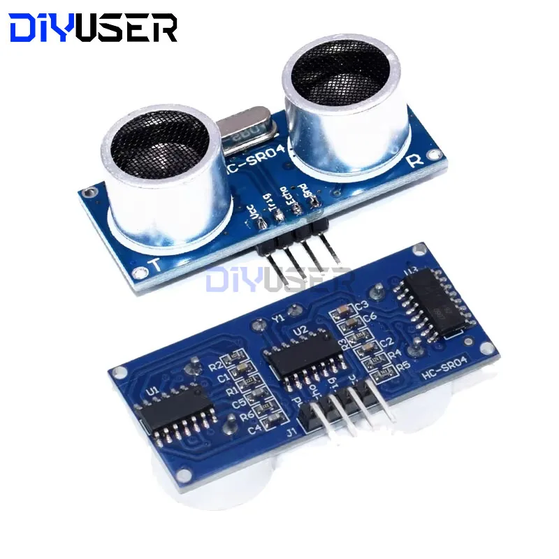 DIYUSER  Ultrasonic Module HC-SR04 Distance Measuring Transducer Sensor for Arduino Detector Ranging Smart Car