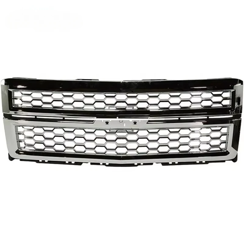 high guarantee chromed grille OEM 23259624 car grills for Chevrolet Silverado 1500 2014 2015 2016 2017 2018