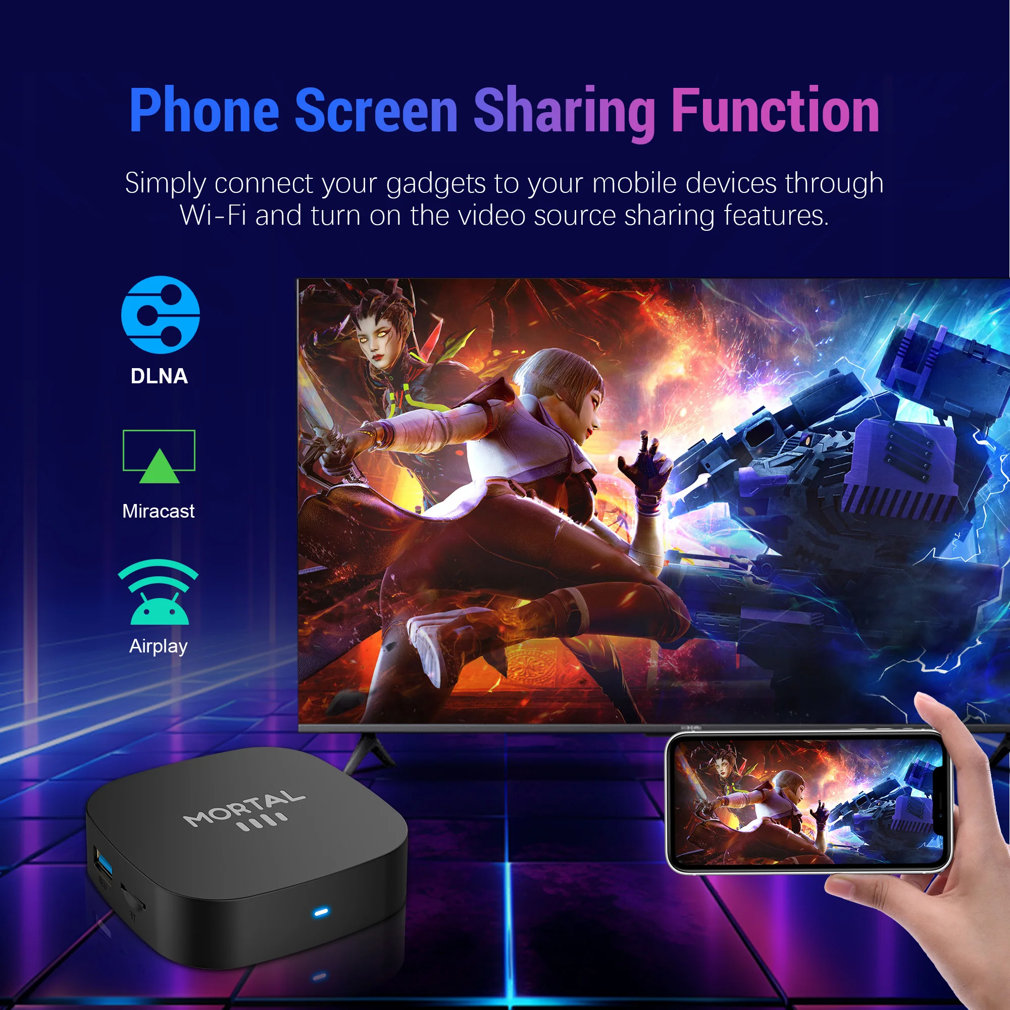 2025 جديد T1 + 8K HD TV Box أندرويد 16.0 RK3518 رباعي النواة 8GB RAM 128GB ROM Dual Wifi 2.4G/5.8G مشغل الوسائط للمسرح المنزلي #6