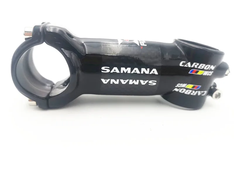 SAMANA WCS road Bicycle stem Aluminum Carbon Stem MTB Mountain Bike Stem Bike Parts 31.8*60-120mm 3K gloss black - Image 4