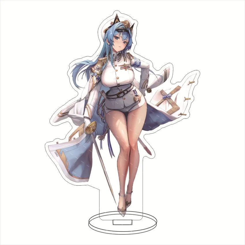 رائجة البيع أنيمي نايكي آلهة النصر حامل الاكريليك الشكل إيما ميراندا الدائمة نموذج لوحة Firend سطح المكتب مجوهرات هدية