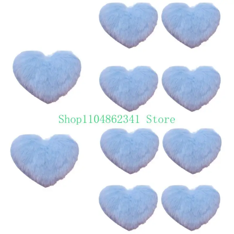 5ASD SENTERS PLUSH HEART HAIPIN HAIPIN HAIR