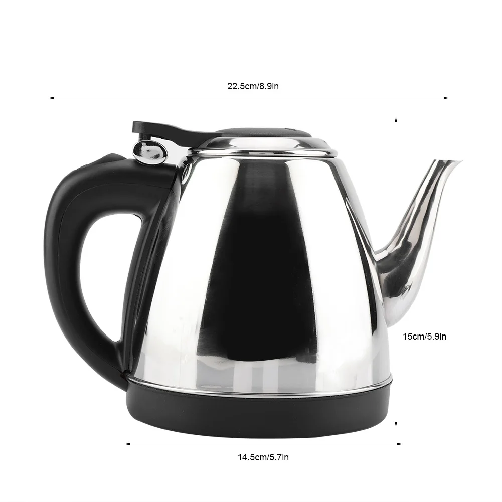 Fast Water Boiling Pot Stainless Steel Electric Kettle 1.2L Stainless Steel Electric Kettle Fast Water Heating Boiling Pot