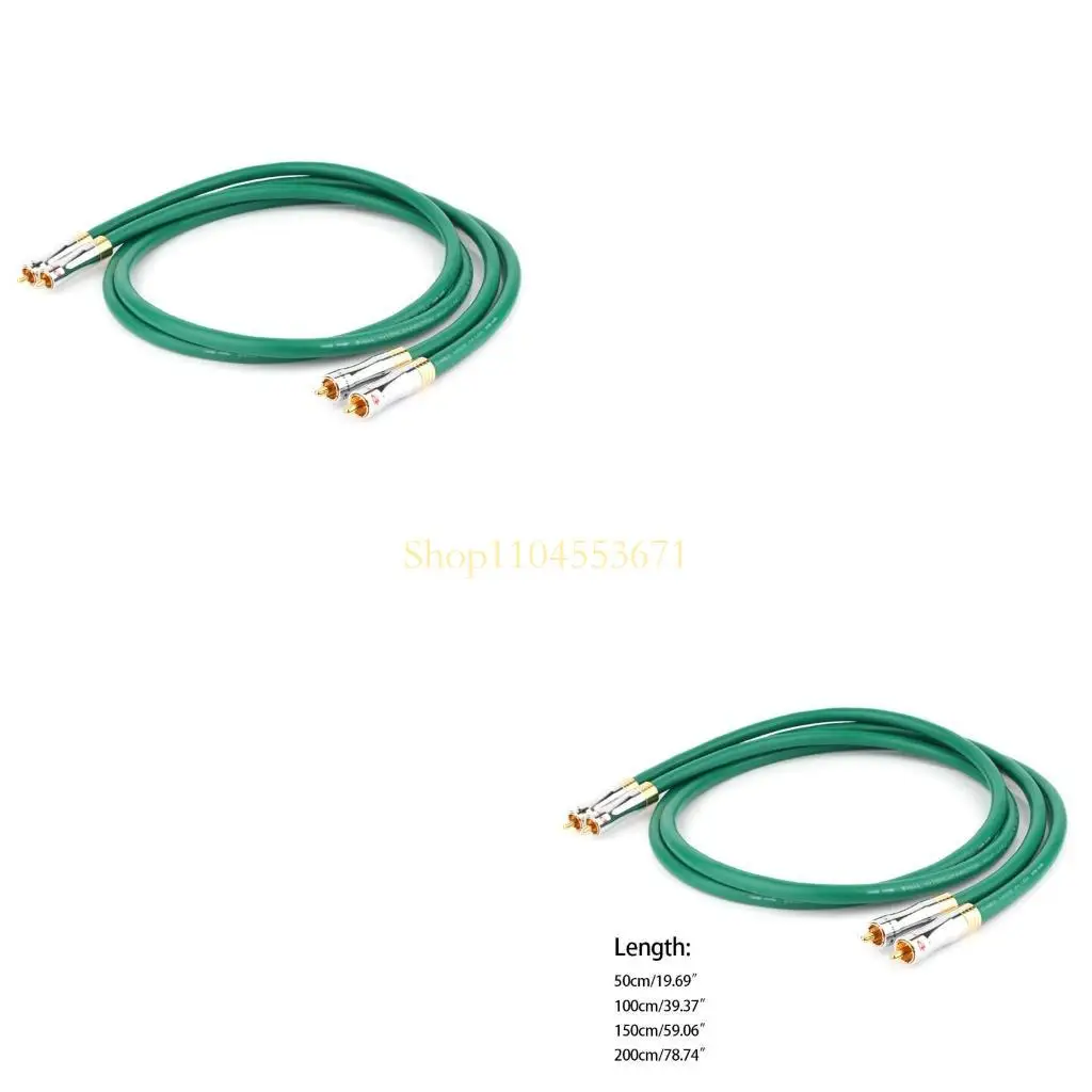 

Бестселлер 2328 Hi-Fi 99,98% аудиокабель, соединение RCA-RCA, кабель из чистой меди, аудиокабель для слухового аппарата