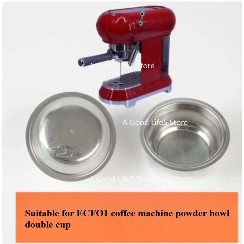 Replacement Accessories for SMG ECF01 Coffee Machine Powder Bowl Drip Tray Cover Handle