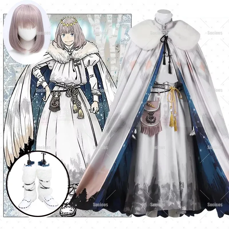 

Game Fate Oberon Cosplay Costume Wig Crown Full Set Uniform Cloak Dress Men Women Halloween Party Role play Shoes