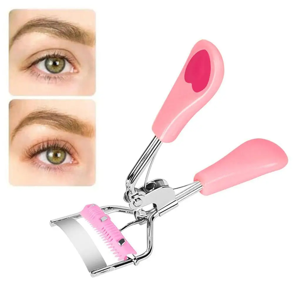 

Eyelash Clamp Comb Curl Natural Novice Eyelid Free Curler Stainless Curler Eyelash Three-dimensional Sunflower Eyelash Port L6X5