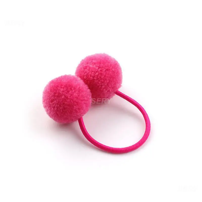 Hair Accessories Soft And Comfortable Fur Ball Fashion Hair Accessories Pom Pom Top Rated Kids Hair Accessories Hair Rope