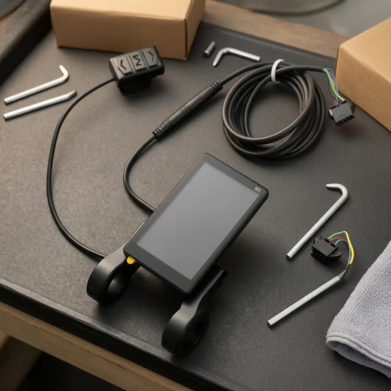 Electric Scooter Display with Thumb Control Easy to Install for Commuters
