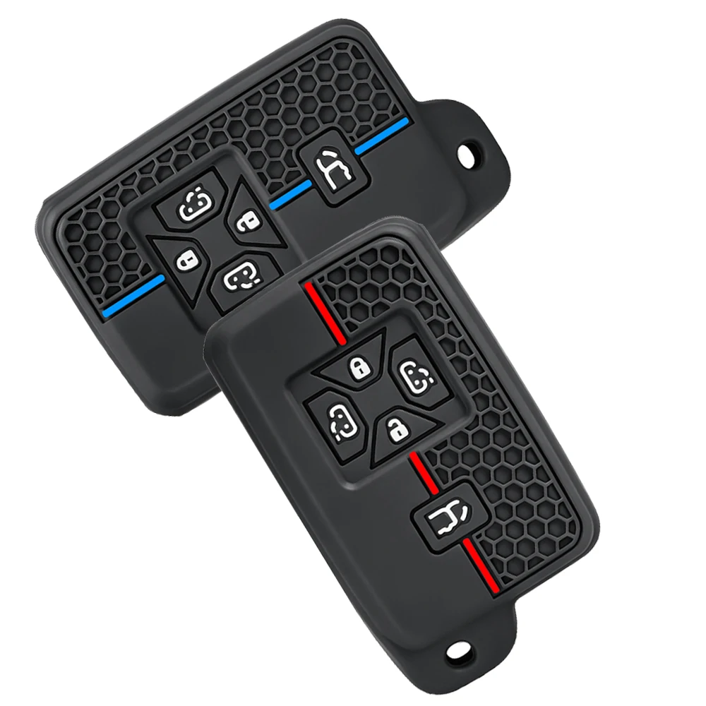 5 Buttons For Toyota Alphard Vellfire Previa Estima Isis Noah Voxy Smart Silicone Remote Shell Fobs Protector Car Key Case Cover