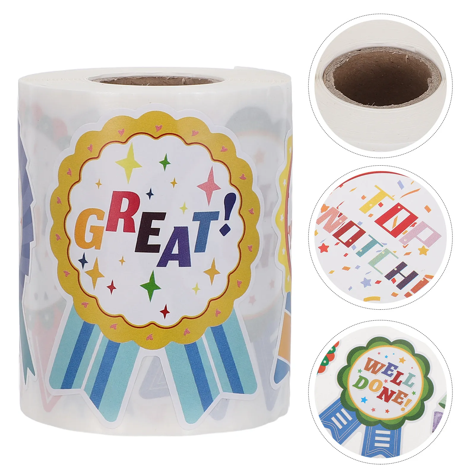 300Pcs Classroom Reward Stickers Assorted Small Cartoon Removable Stickers Motivational Labels for Preschool Learning