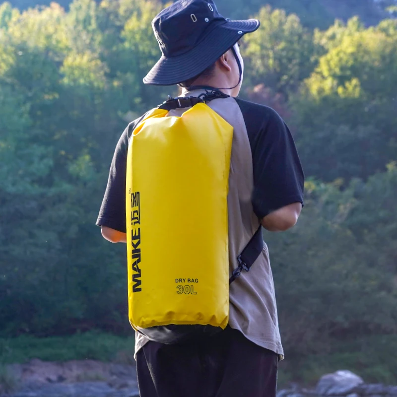 Maike مقاوم للماء حقيبة جافة على ظهره المشي لمسافات طويلة 5/10/15/20/25/30L مقاوم للماء على ظهره للنساء الرجال التجديف التخييم حقيبة ترحال