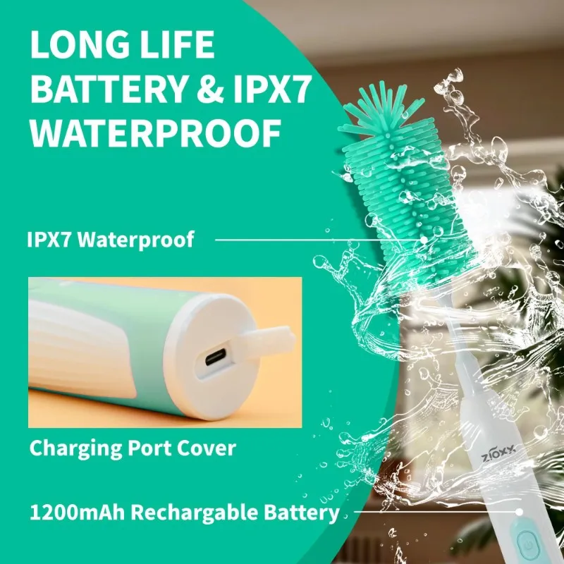 A76G-Automatic Electric Bottle Brush Set-Multicolor Design UV Sterilization Function Cross-Border Exclusive