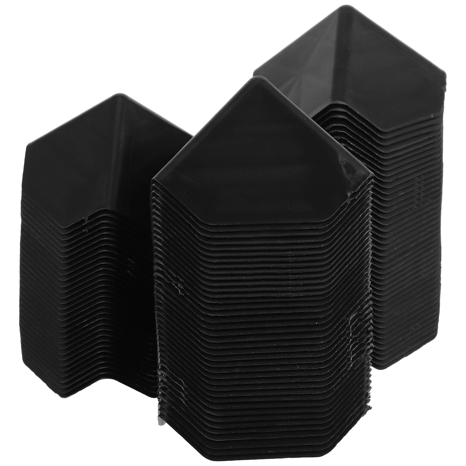 100개 코너 보호대 플라스틱 포장 모서리 보호대 배송 상자 가구 보호 이동용 상자 팔레트