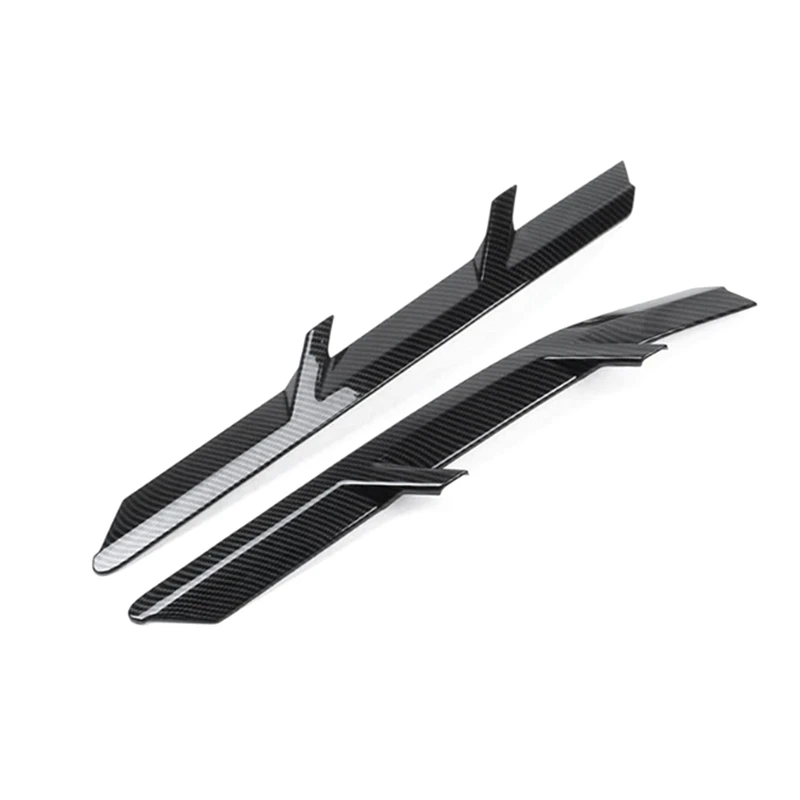 A85E-사이드 펜더 에어 벤트 커버 트림 상어 아가미 사이드 벤트 스티커 Corvette C7 2014-2019
