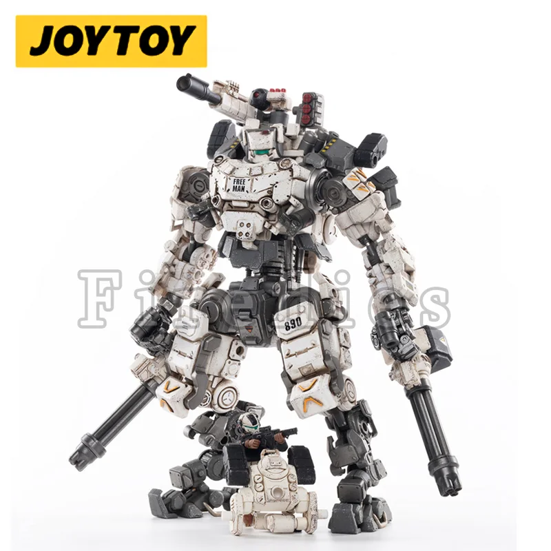 1/25 JOYTOY Action Figure Mecha Steel Bone Versão Branca Anime Coleção Modelo Brinquedo Para Presente