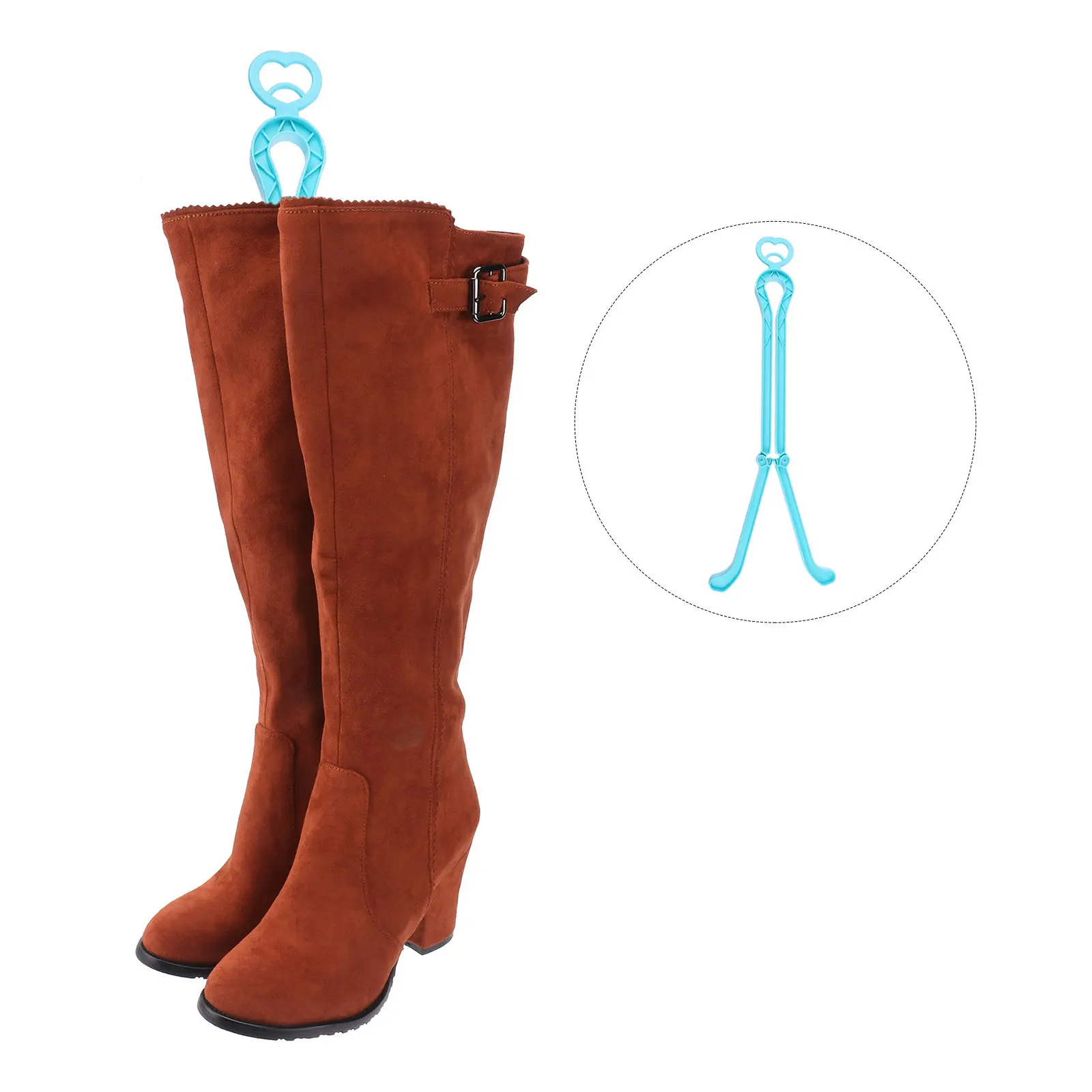 

Регулируемый формователь для обуви из полипропилена, расширитель для высоких сапог и ботинок до щиколотки, держатель для хранения, предотвращающий заломы