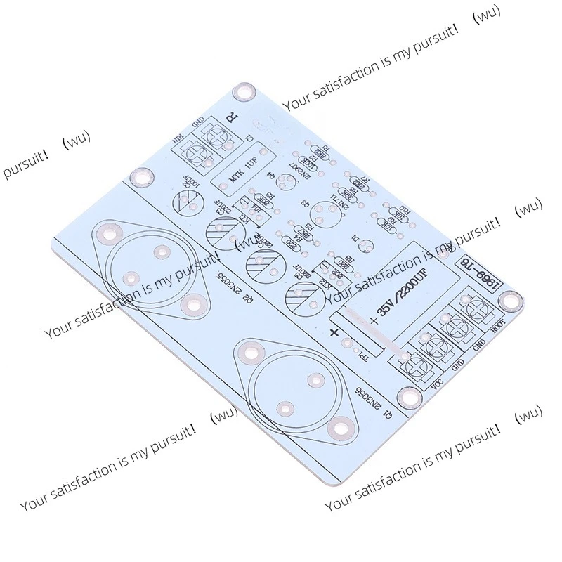 For Hood 1969 Circuit Board, Dual HiFi Class A Power Amplifier PCB Circuit Board DIY Stereo Speaker Kit