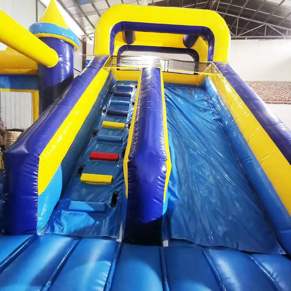 Nadmuchiwany zamek do skakania dla dzieci i dorosłych klasy komercyjnej zjeżdżalnią