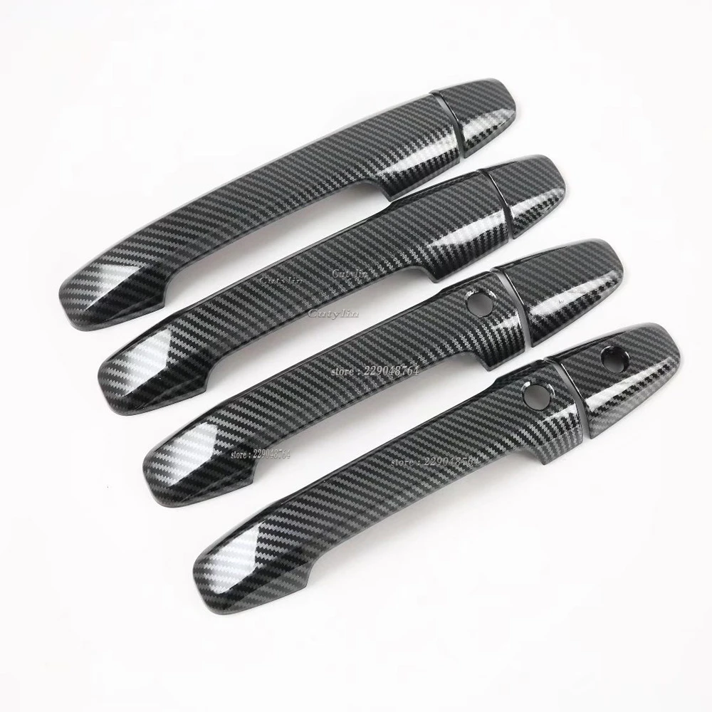 

Auto Accessories ABS Carbon Door knob Protector Door Handle Frame Cover Car Exterior Trim For Honda Stepwgn RP3 RP5 2016-2021