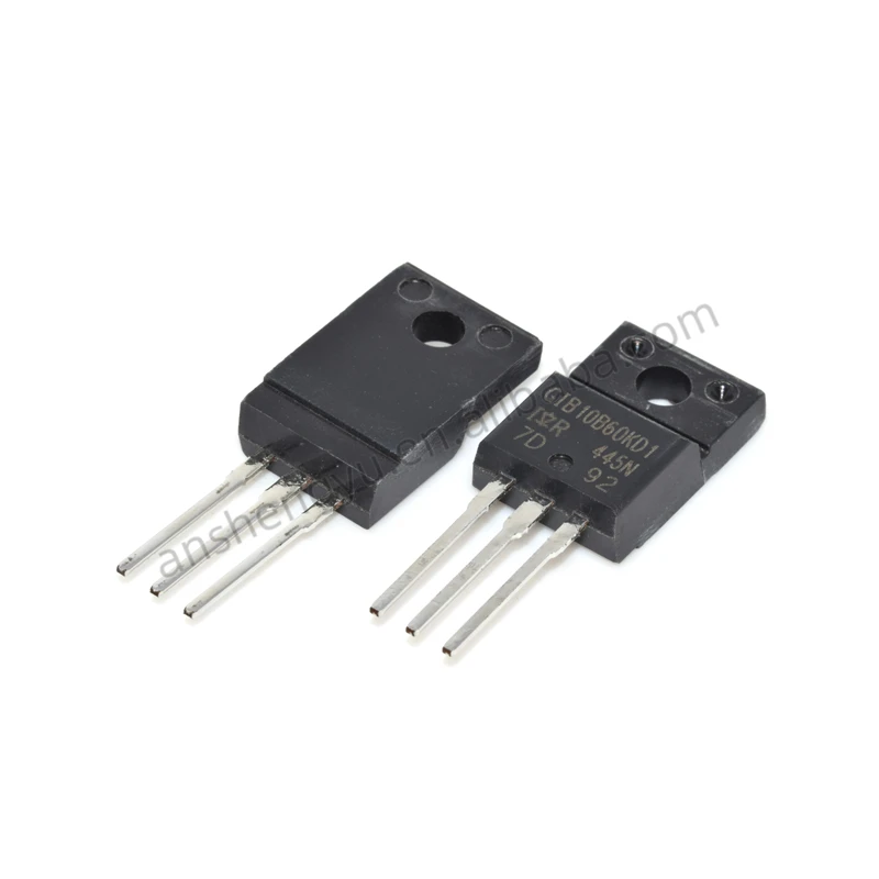 5PCS IRGIB10B60KD1 GIB10B60KD1 IGBT TO-220F