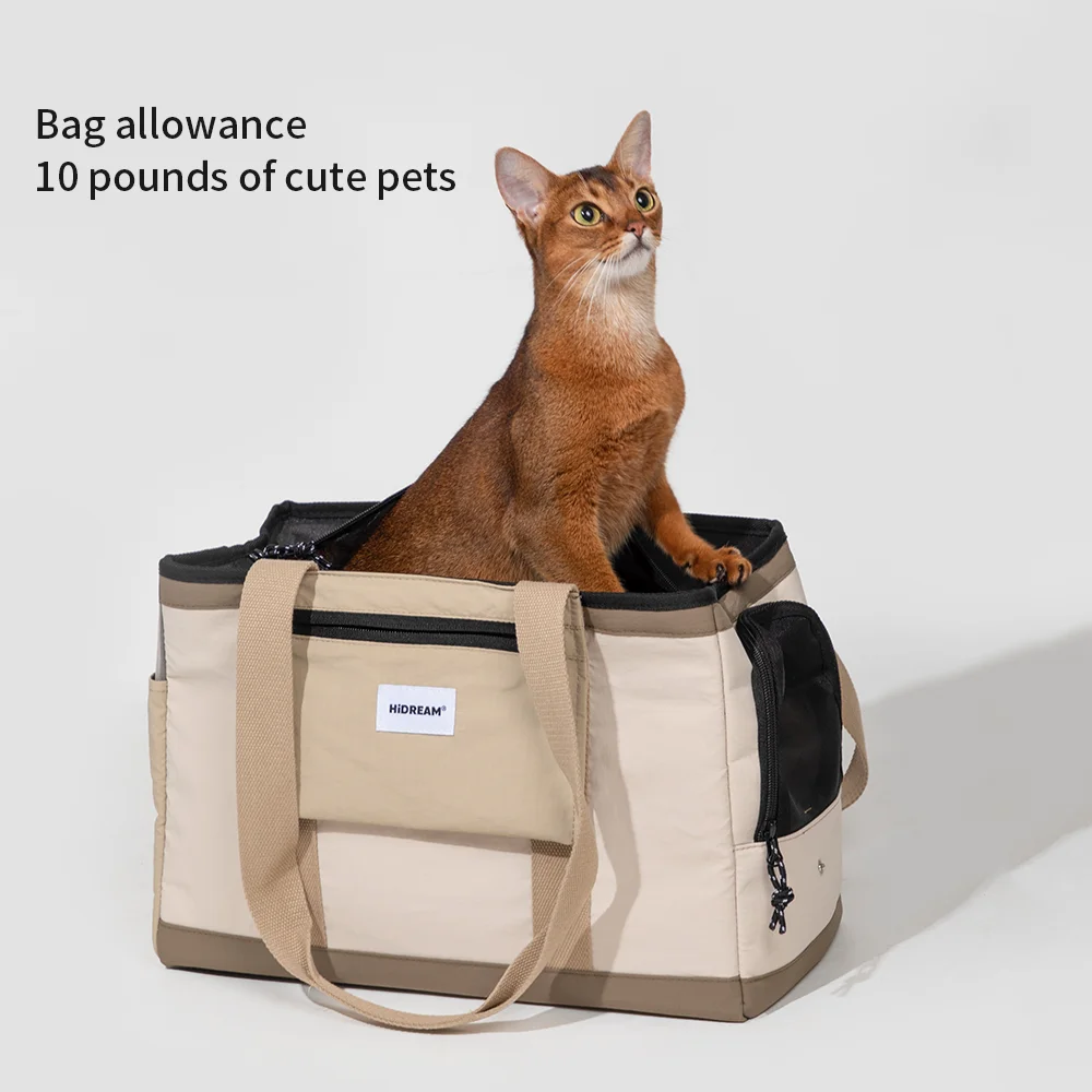 Soft Cat Small Dog Carriers Portable Breathable Foldable Shoulder Bag Outgoing Travel Puppy Kitten One Shoulder Handbag