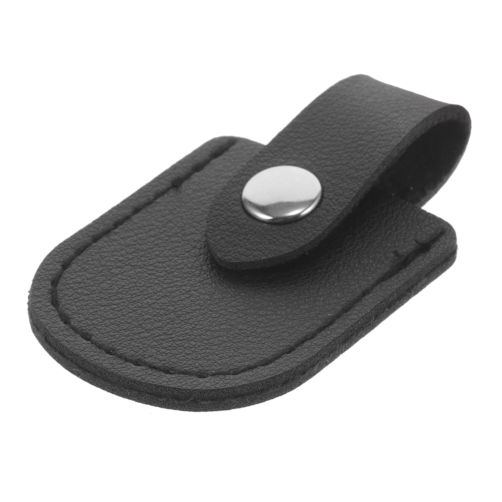 

Protective Case PU Cover Nail Cuticle Scissors Holder Pedicure Scissor Bag Manicure Grooming Storage Black Color