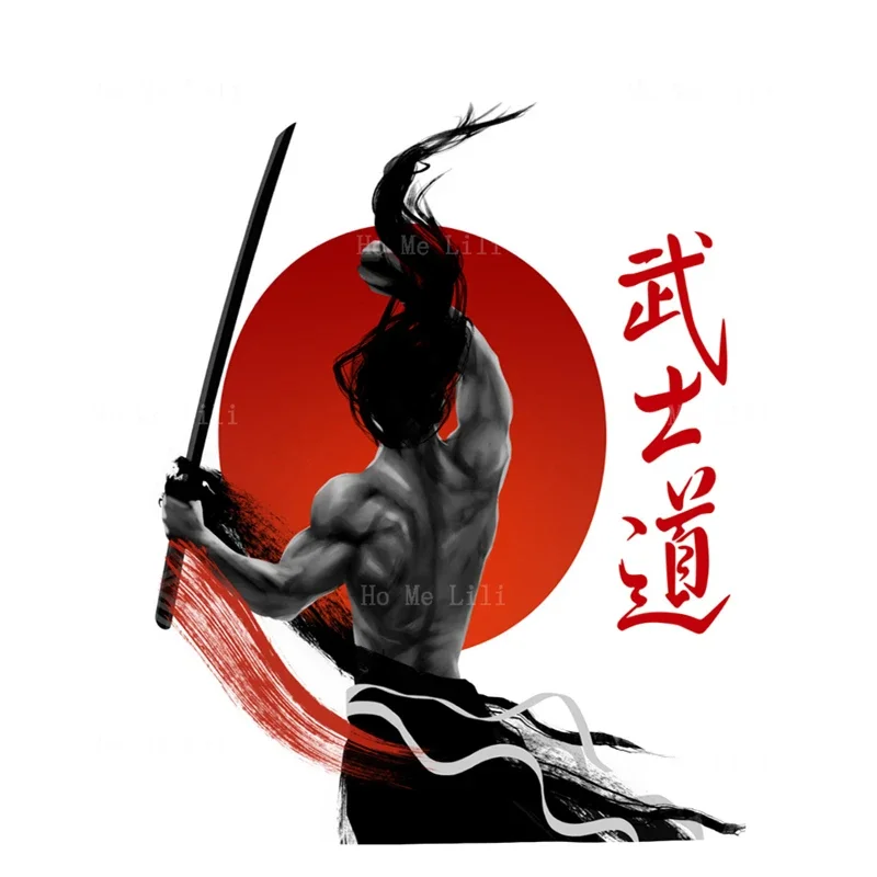 Japanese Bushido Samurai Culture Skeleton Spirit Practice Muscular Fantasy Monster Manga Anime Boy Orange Tapestry By Ho Me Lili