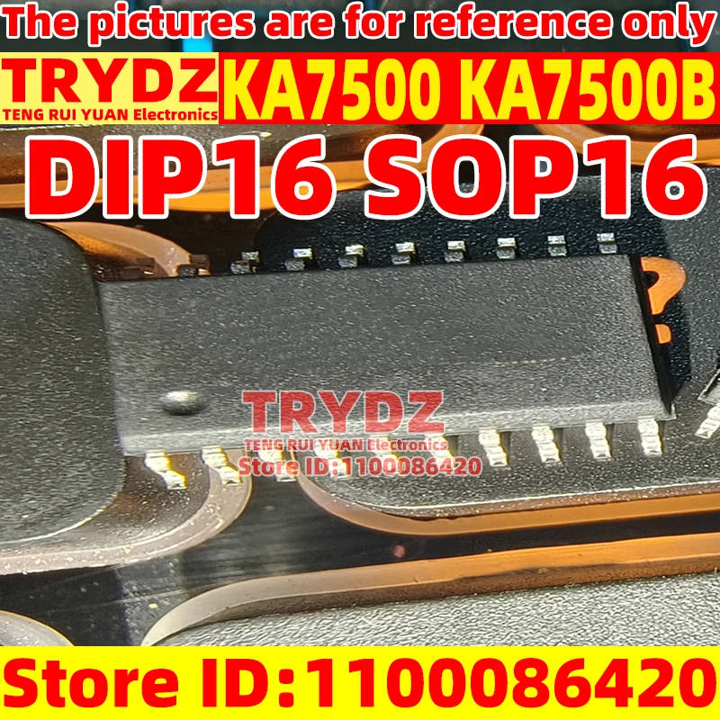 50-10pcs New KA7500 KA7500B SOP16 DIP16 Integrated switch control chip