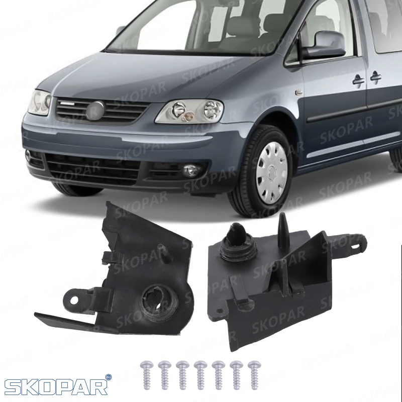 

Кронштейн передней левой фары для VW Caddy 2004-2010/Touran 2003-2006, комплект для ремонта фары, 1 шт., 1T0998225