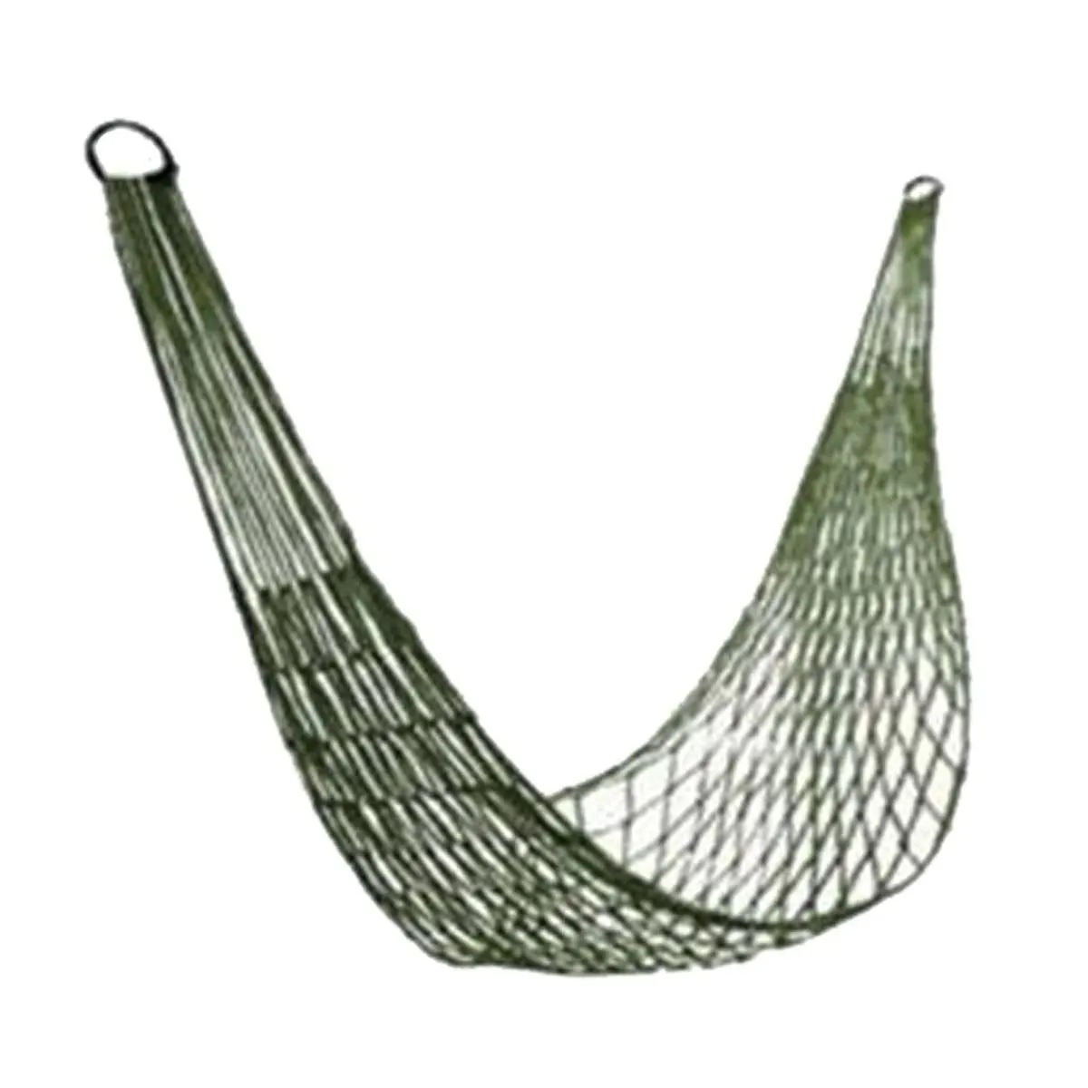 Outdoor Sport Hammock, Hammock Net Mesh Nylon Rope with Hooks for Garden Beach Yard Travel Camping