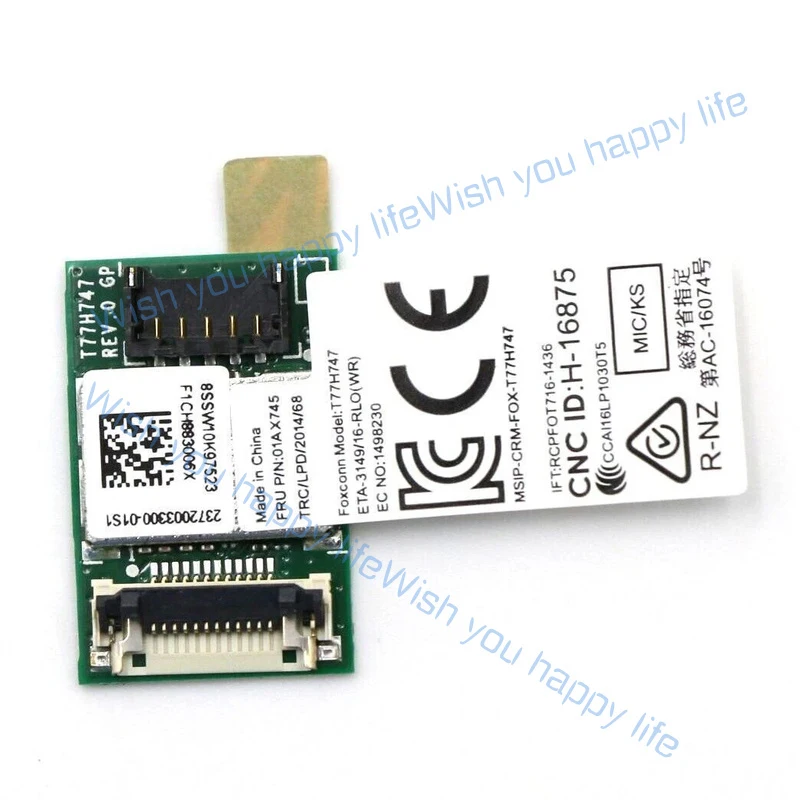 L... 01AX745 5C11C12687 For Lenovo ThinkPad P16s T16 Gen 1 Gen 2 NFC Moule W/Antenna