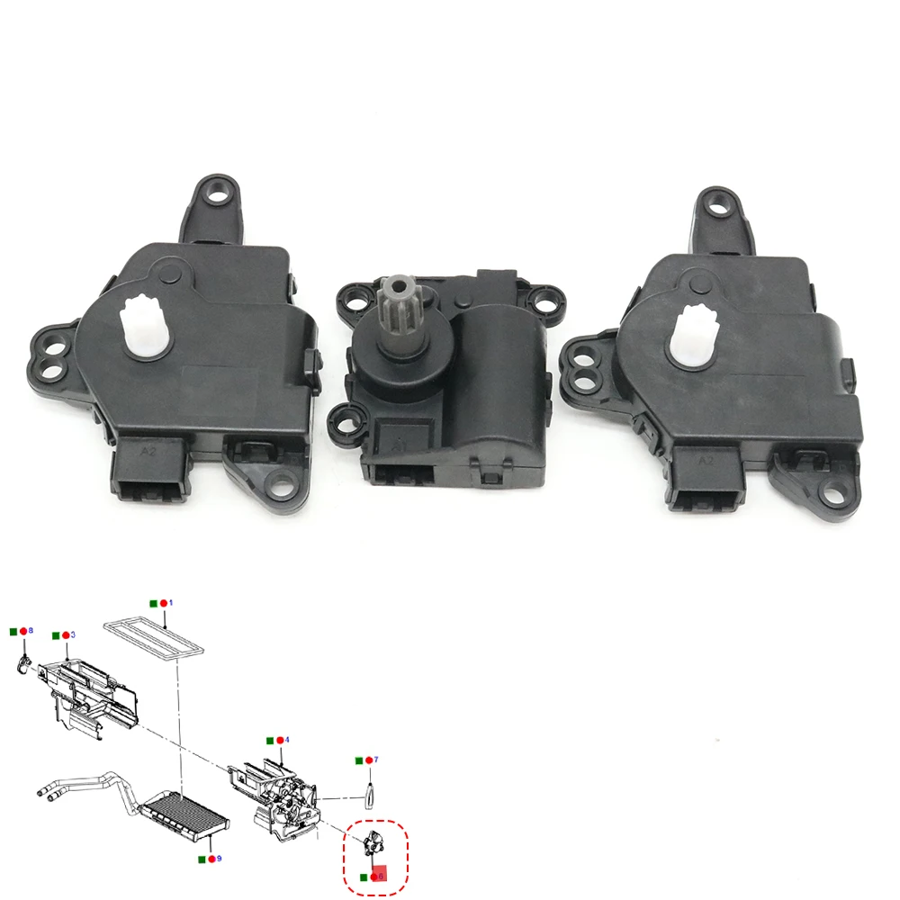 For Ford Everest U375 Ranger TKE For Mazda BT50 UP-UR Air Conditioner Heater Temperature Flap Control Damper Actuator Motor