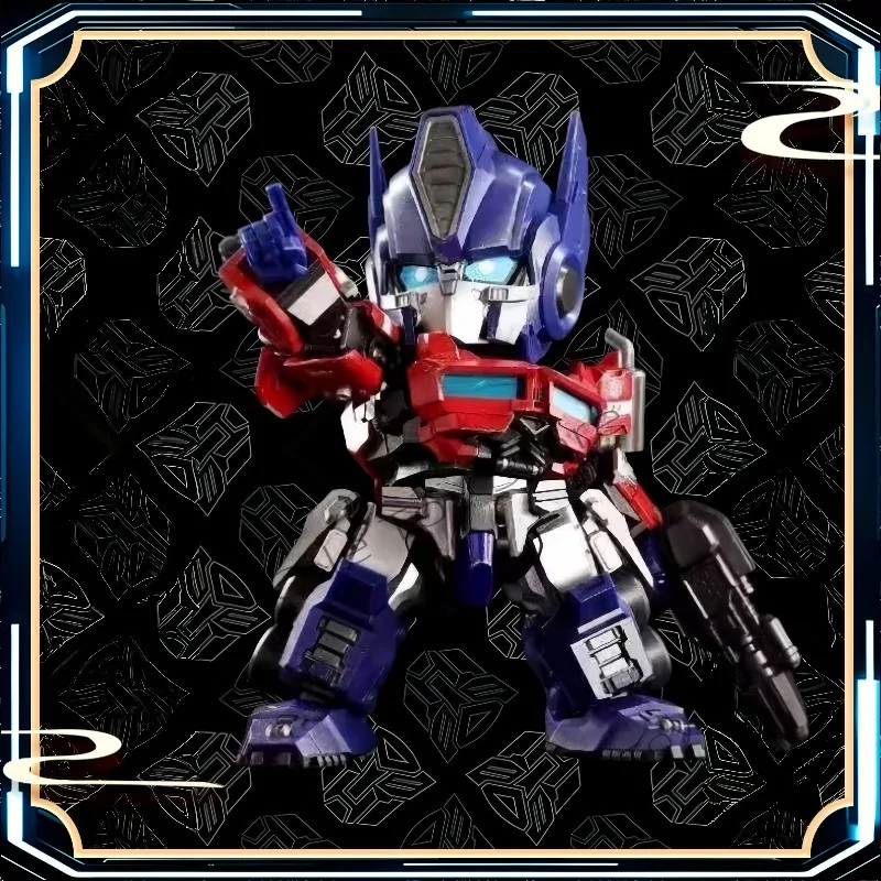 Disponibile Trumpeter Serie MO Giocattoli trasformati Versione Q Commander Toy Model Robot Action Figure Collection Regalo