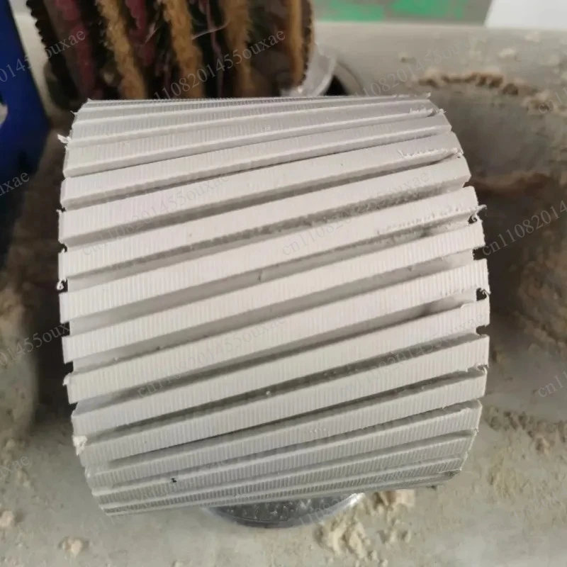Wood Base Bald Brush Roller Polishing Sanding Roller for Brush Sanding Machine