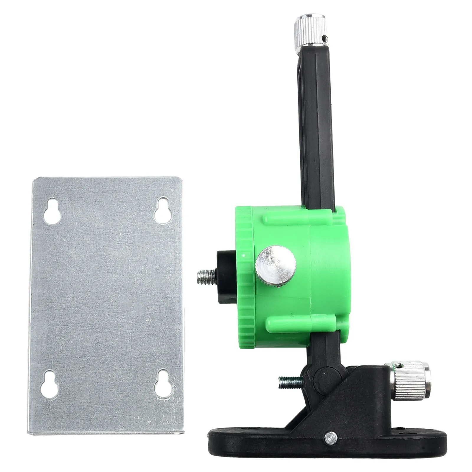 Level Wall Bracket Wall Mounted Bracket T-shape Bracket Adjustable Black Green 1 4 Screw 160*100*60mm 360 Rotatable Base