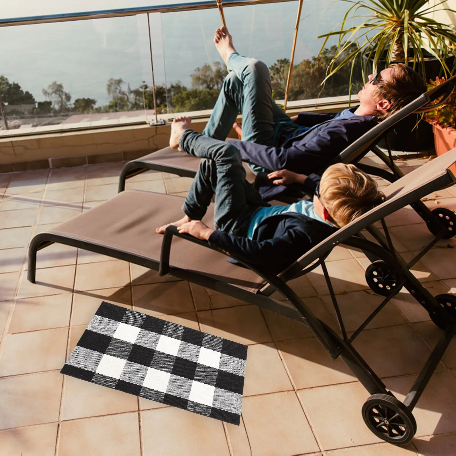 

Противоскользящий напольный коврик из хлопка и льна для ванной комнаты, влаговпитывающий, для домашнего декора, современный напольный коврик для прихожей