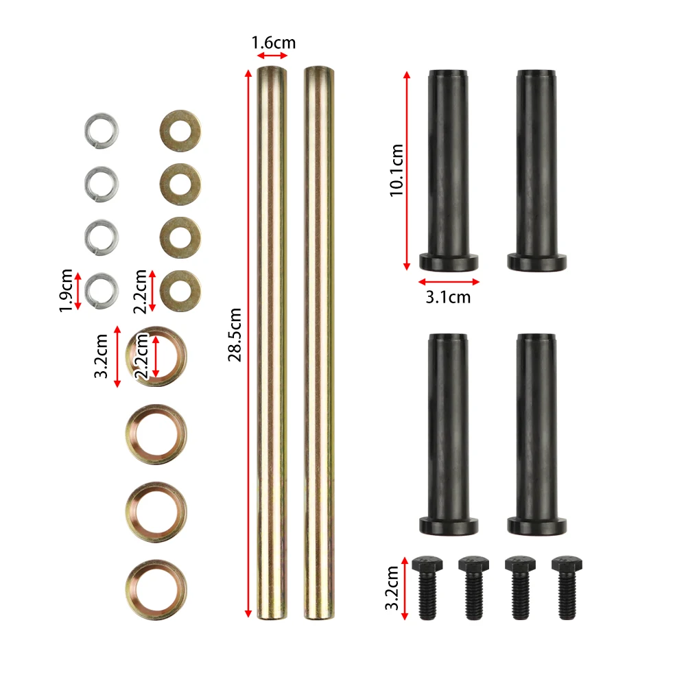 7501093 kit de manchas de eixo de bucha frontal inferior para Polaris Sportsman 400 500 570 600 700 800 para Trail Blazer 250 330 400