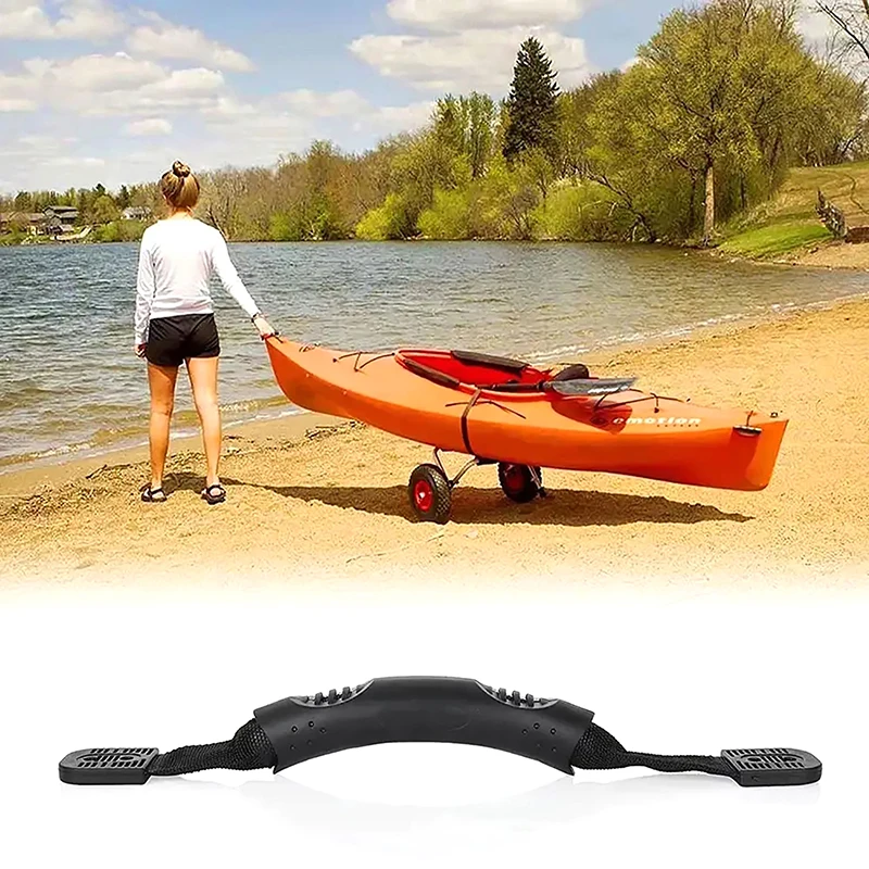 Poignée de bateau coordonnante pour kayak, support de transport latéral, accessoires de canoë bricolage, anneau en U, poignée de bagage, sac à dos, 1 pièce