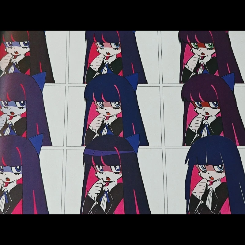 Anime Panty & Stocking with Garterbelt Initial Artbook Setting Collection Vol.1 Trigger Animation Line Full Color Manga Artwork
