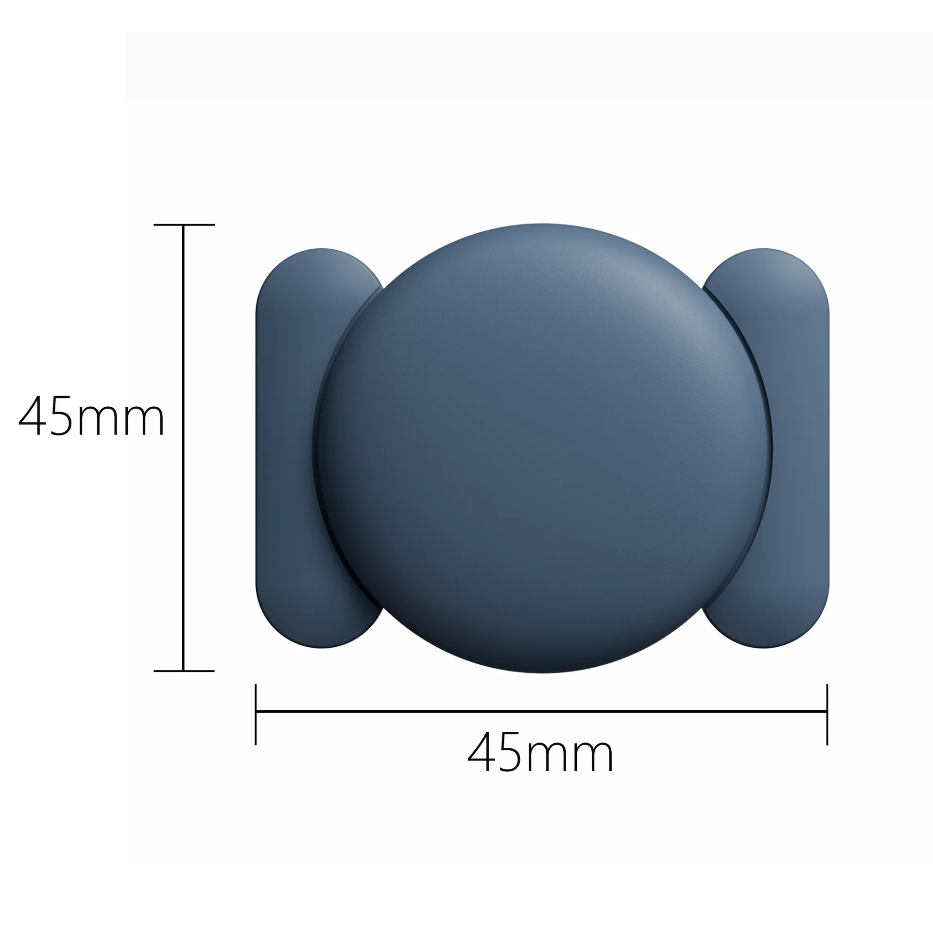 Silicone Case for Apple AirTag, Anti-Lost Positioning Protective Cover with Strong Magnet for Vehicle Tracker