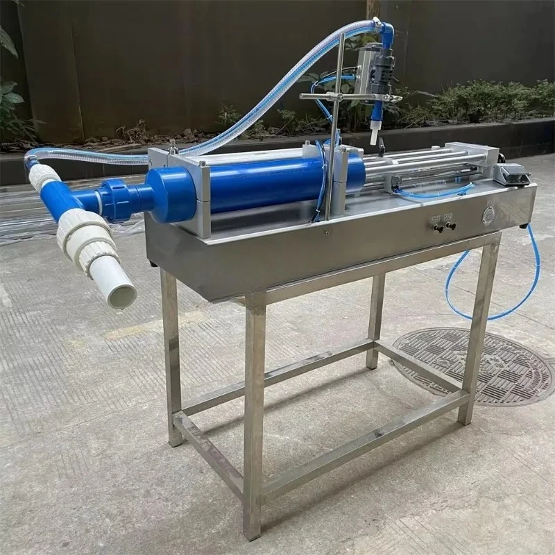 Nozzles HorizontalAnti Corrosive Filler Pesticide Bleach Liquid  Acid Liquid Alkaline Liquid Filling Machine