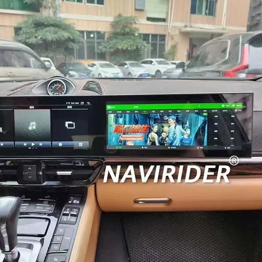 

Встроенный автомобильный радиоприемник DSP 360 для Porsche Cayenne 2011-2017, обновленный интерактивный 8 + 128 г, 24,6-дюймовый навигационный экран CarPlay Android