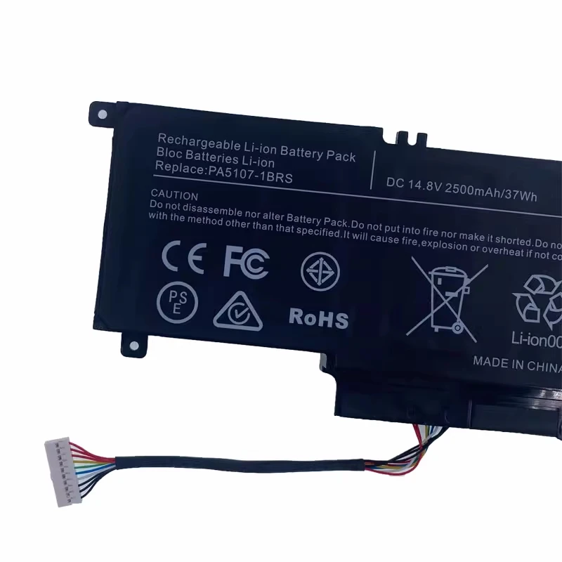 PA5107U-1BRS batterie d'ordinateur portable Pour Toshiba Satellite L45 L45D L50 L55 L55t P55 P55-A5312 P50-A P55 S55 S55T S55-A5275 S55-A5294