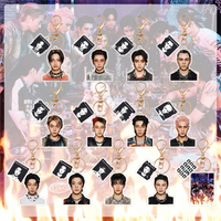 KPOP ST Album HAPPY BURSTDAY Member Photo Acrylic Keychain Fashion Keyring Bag Pendant MINGYU HOSHI WOOZI DINO S.COUPS Fans Gift