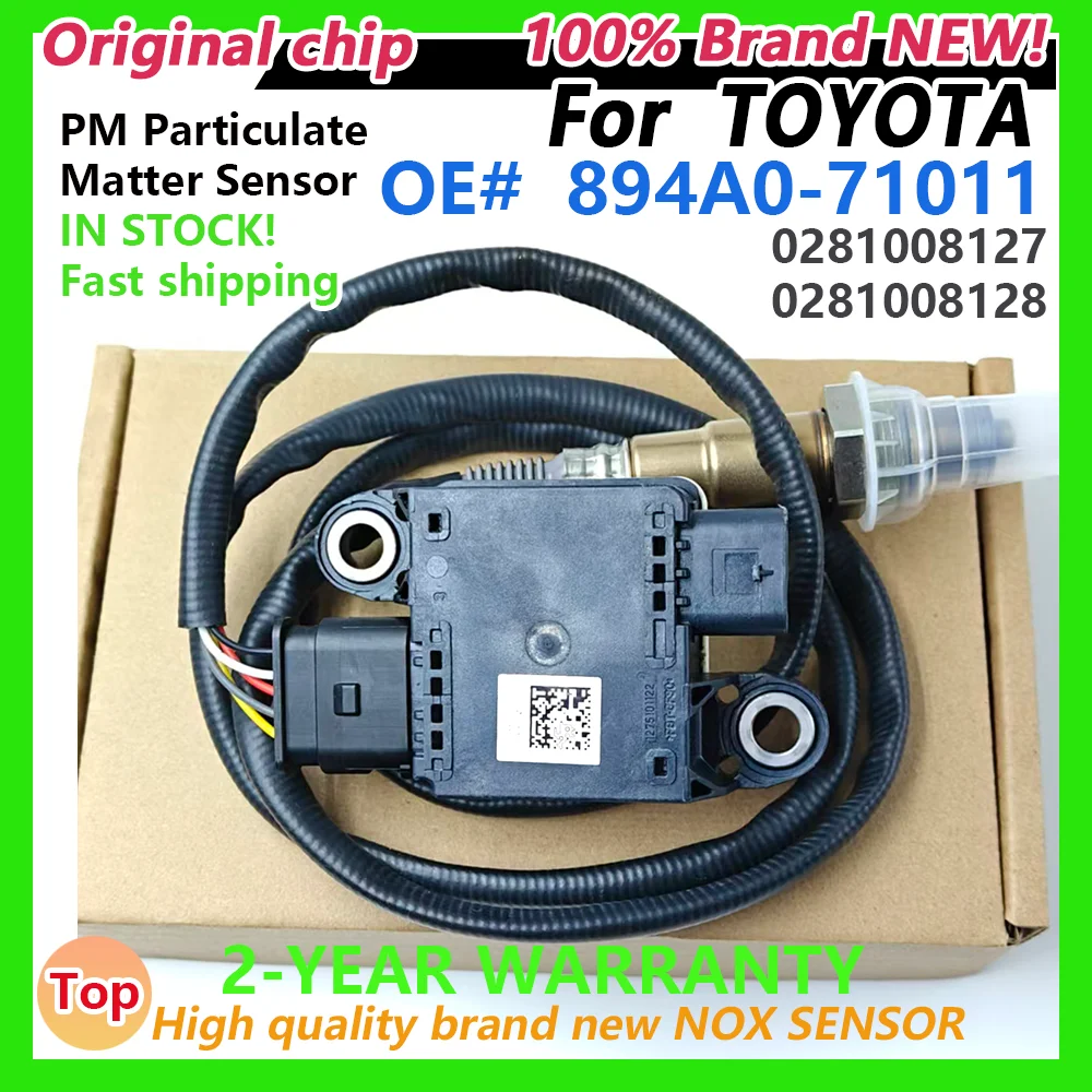 894A0-71011 894A071011 Nuevo Sensor de Material Particulado PM para TOYOTA HILUX VI 2.4 GUN12 2021 0281008127 0281008128