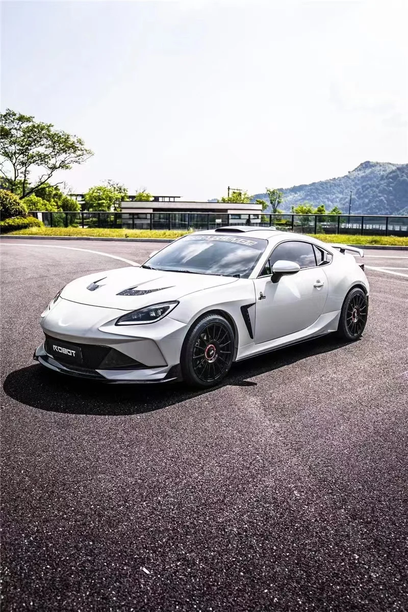 สําหรับ GR86 BRZ Widebody ชุด GR86 BRZ ด้านหน้าและด้านหลังสปอยเลอร์กันชน Wide-body Kit